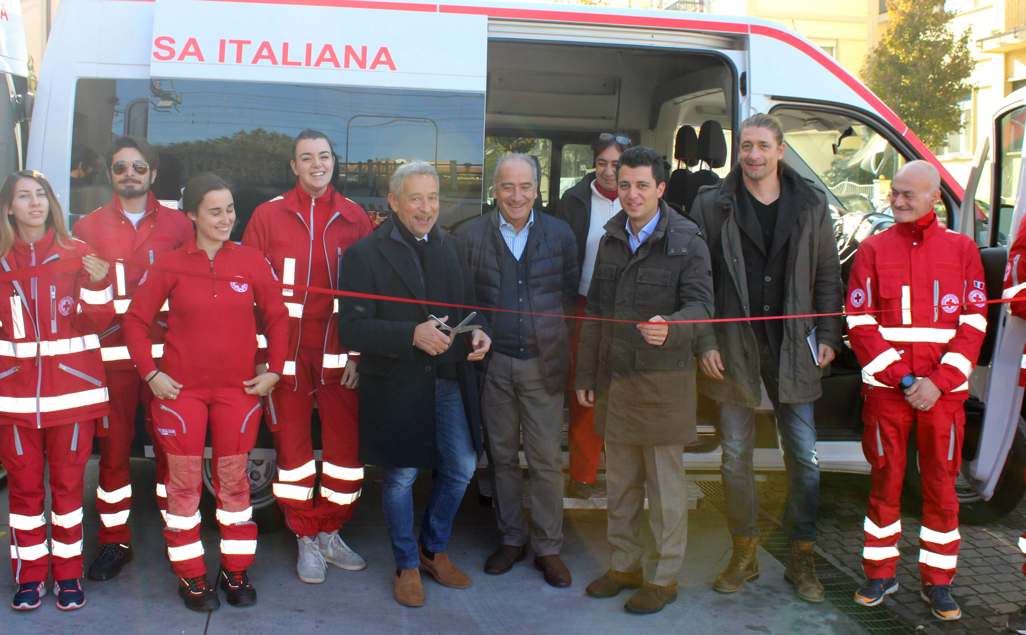 inaugurazione nuovo pulmino