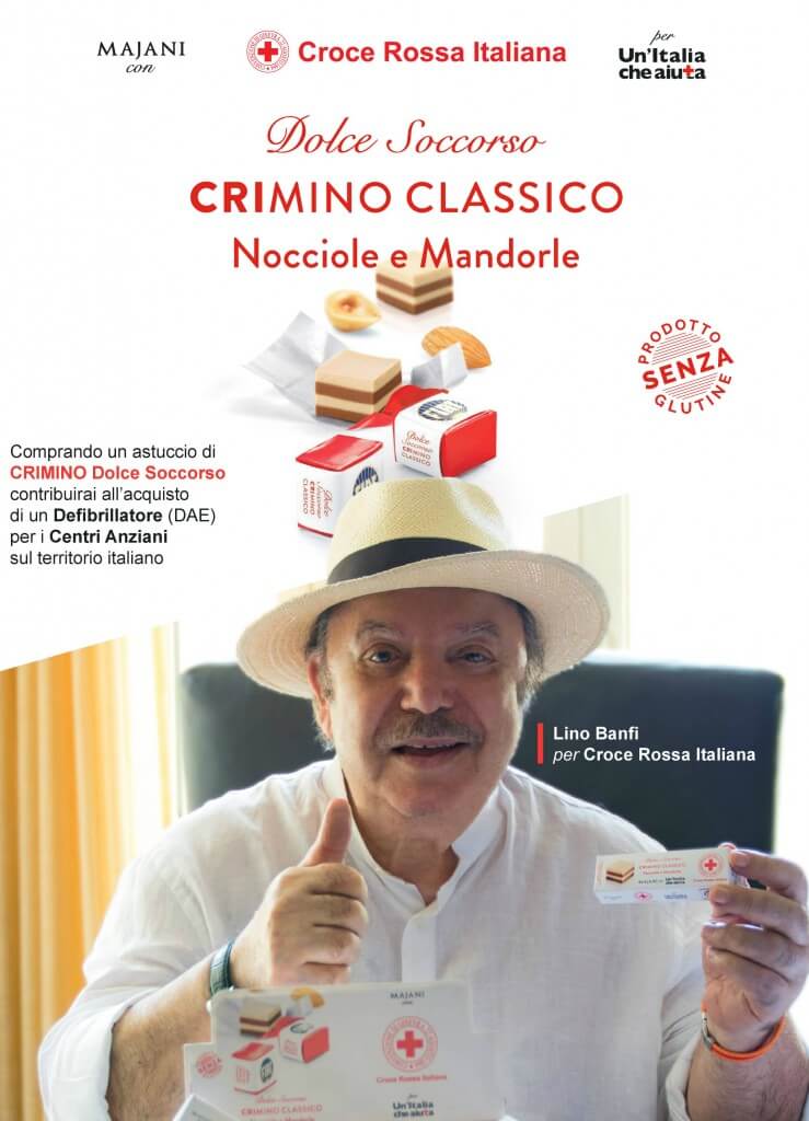 lino banfi per croce rossa italiana
