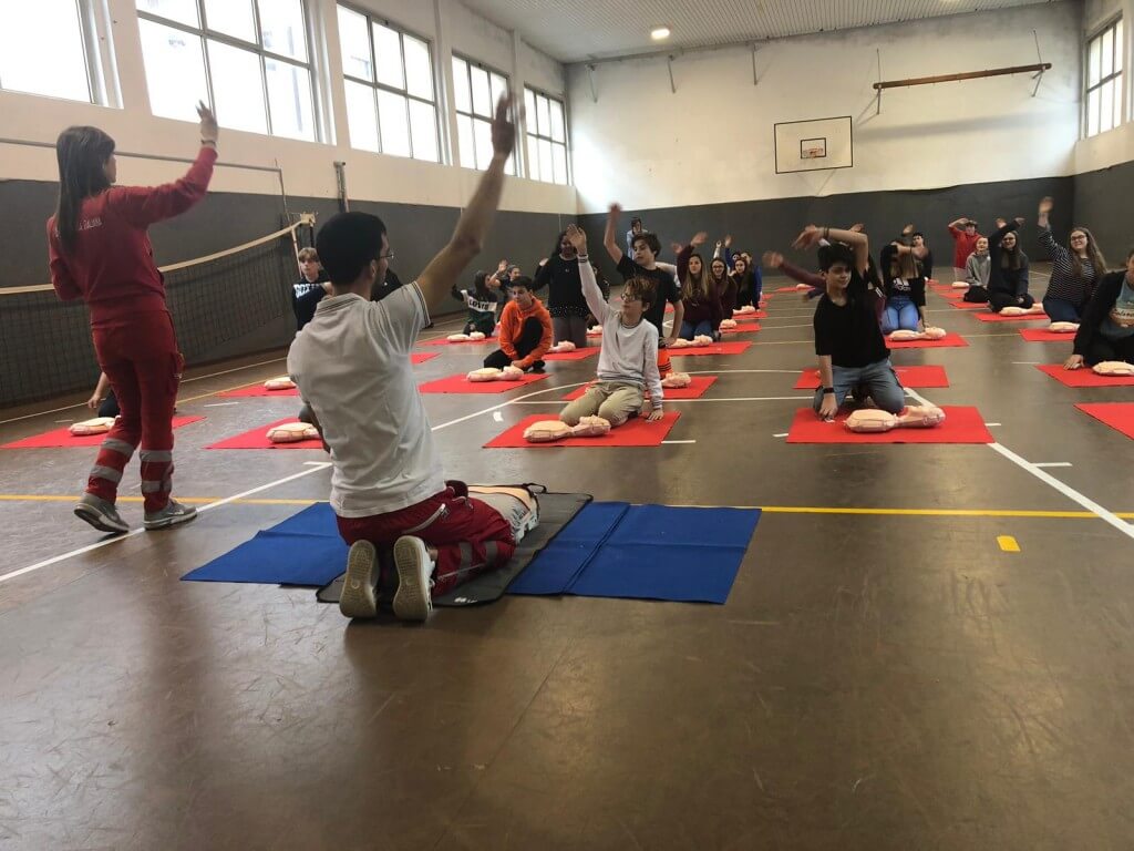 formazione BLS scuola gaudiano