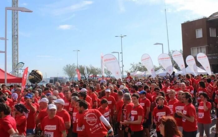 run for red cross partenza