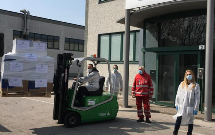 Benelli QJ aiuta CRI Pesaro