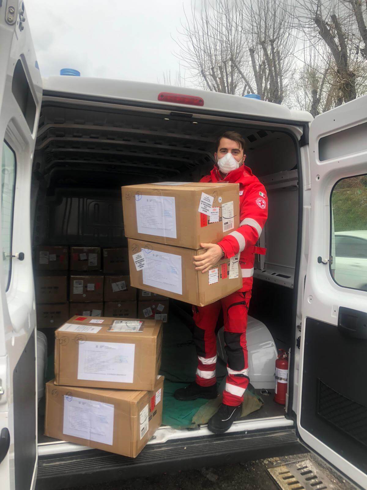 mascherine ffp2 arrivata spedizione