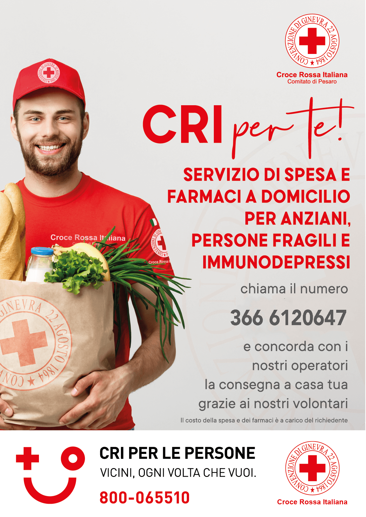 cri per te farmaci e spesa a domicilio