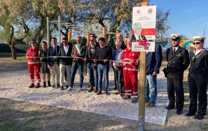 inaugurazione area fitness