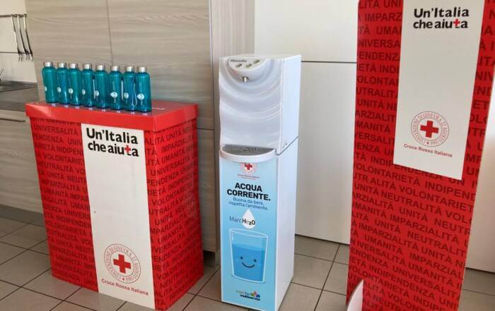 erogatore di acqua pubbliica