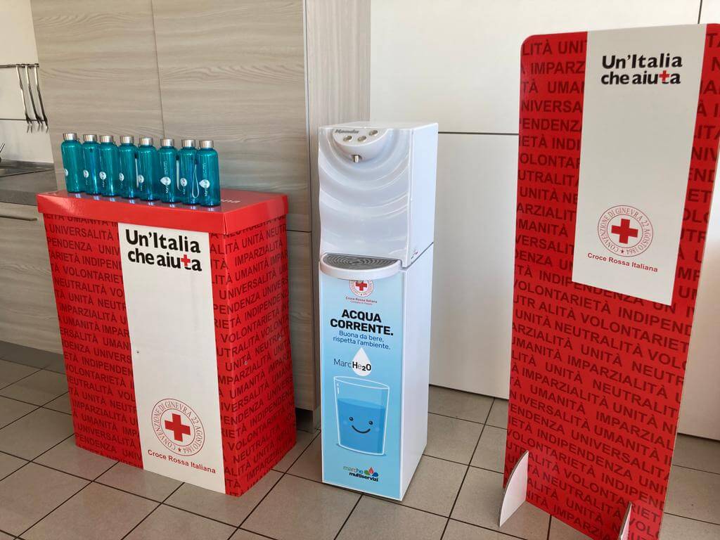 erogatore di acqua pubbliica