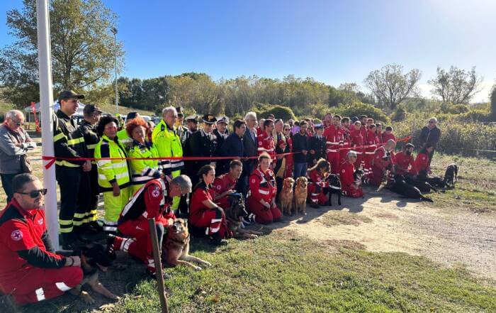 inaugurazione campo cinofili